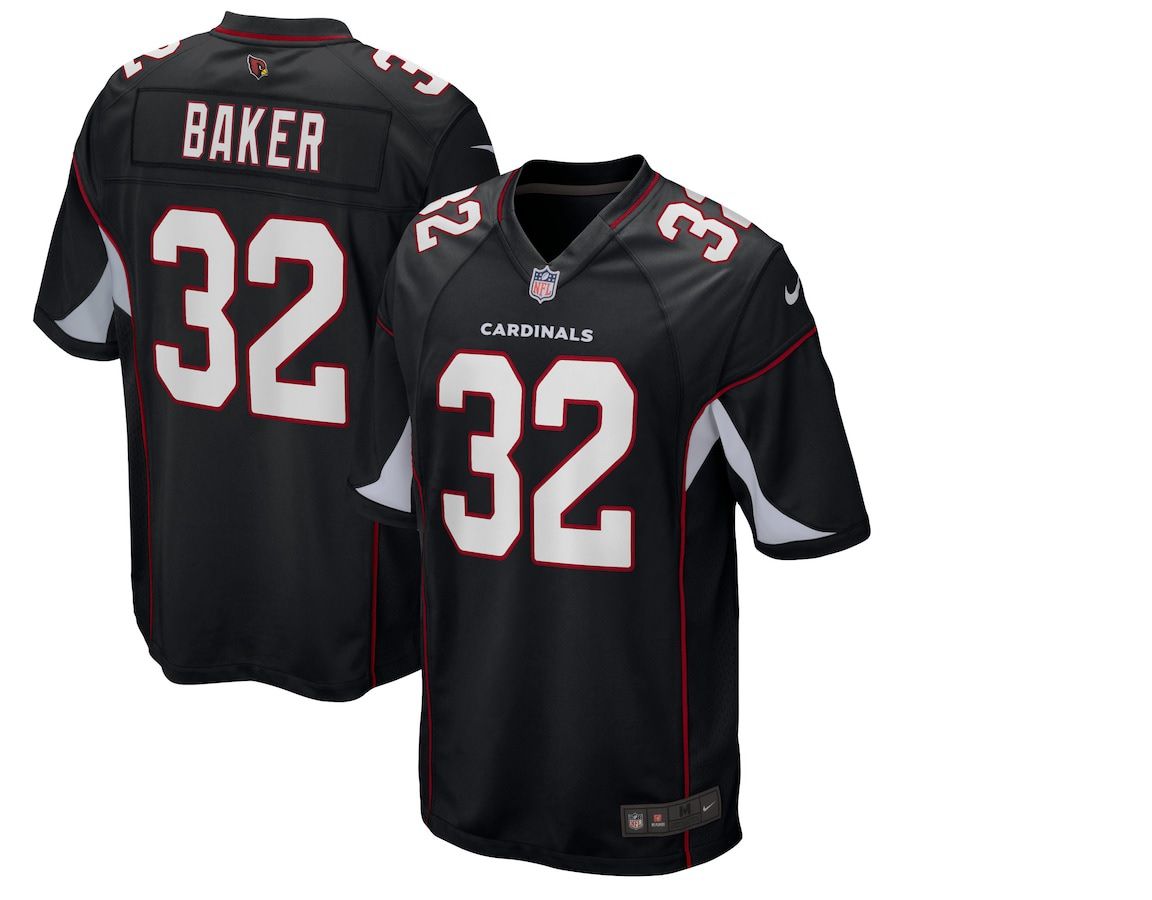 Men Arizona Cardinals #32 Budda Baker Nike Black Game NFL Jersey->arizona cardinals->NFL Jersey